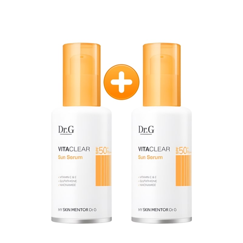 ビタ クリア サン セラム SPF50+ PA ++++ , 50ml 2個 すみ美白/ファジャッモク