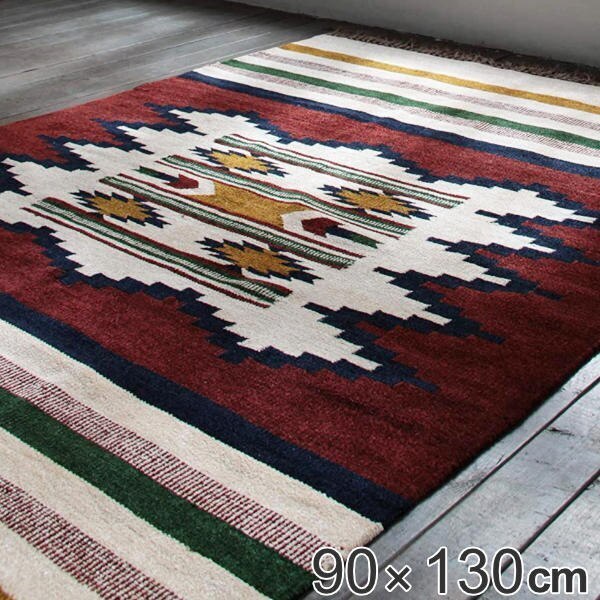 ラグ キリムラグ ラグマット 90x130ｃｍ TTR-105C