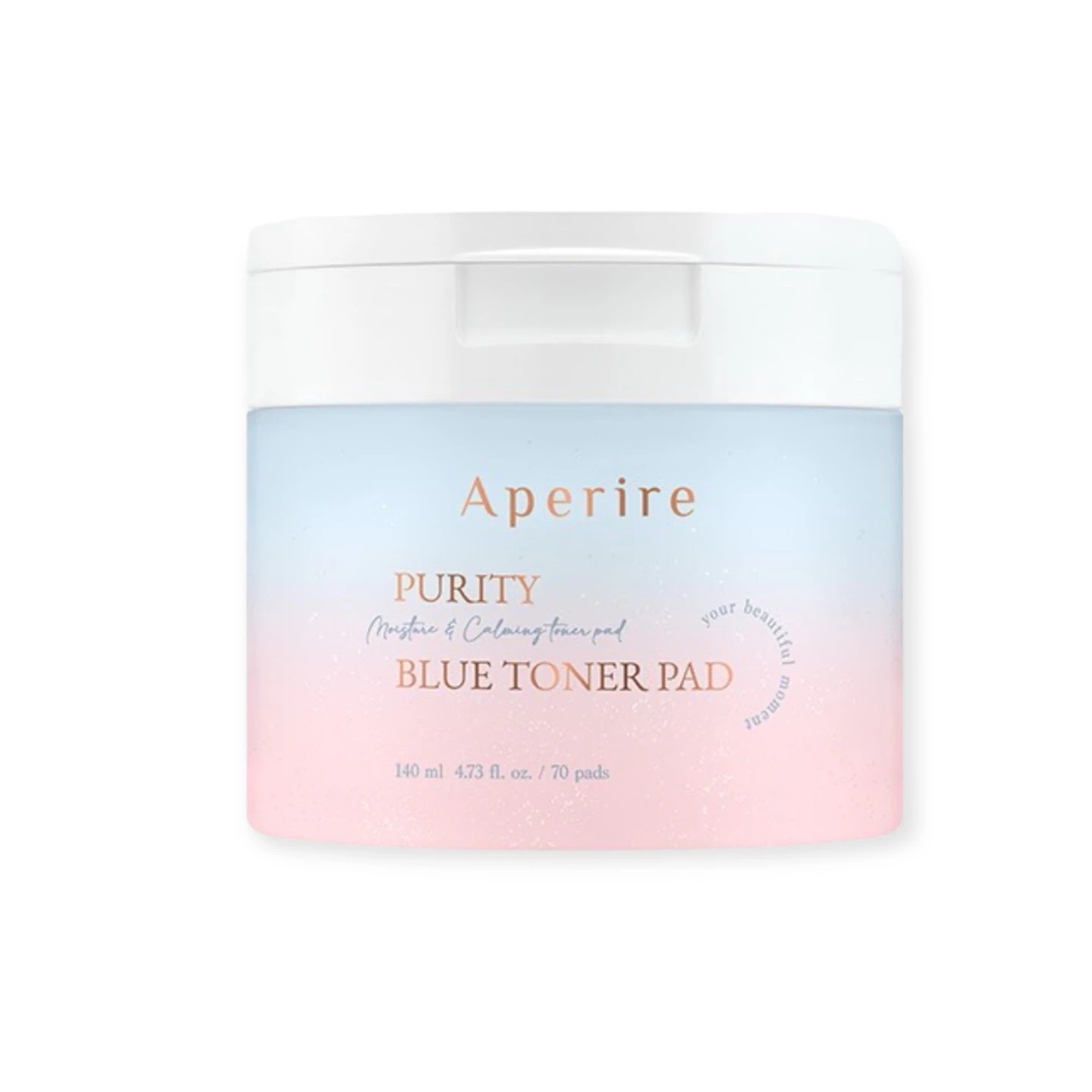 純粋 ブルー トナーパッド トラベル 70枚