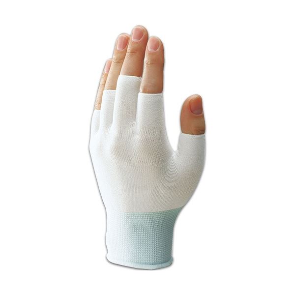 ショーワグローブ B0950 指切りインナー手袋 フリー ホワイト 1パック（20枚）