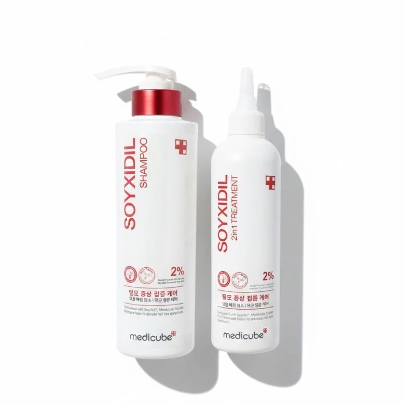 ソイシジル 2点セット （シャンプー490ml＋2in1トリートメント265ml）/ 抜け毛ケア＋頭皮ケア！ハリ・コシUPのヘアケアセット