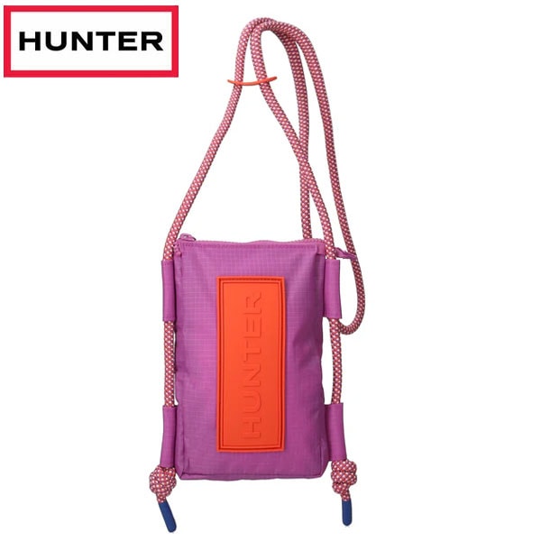 ハンター HUNTER トラベル リップストップ リサイクル ナイロン フォンポーチ ショルダーバッグ UBP1514NRS-EFR