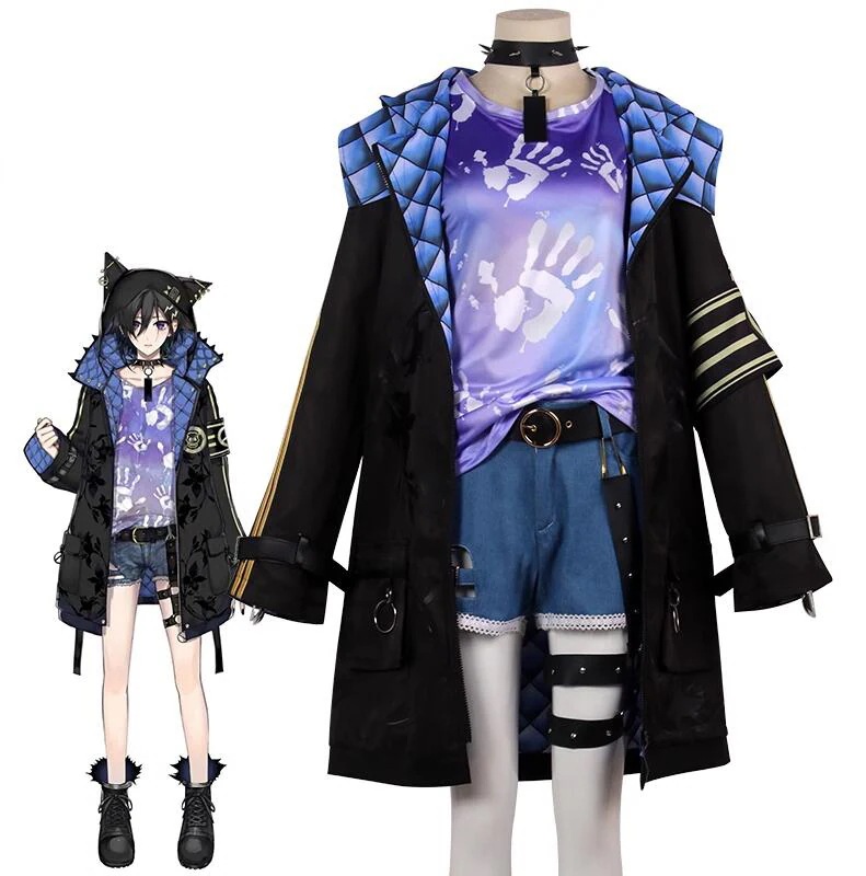 バーチャルYouTuber 彩虹社 VTuber 奏手イヅル コスプレ衣装 変装 仮装 コスチューム　クリスマス ハロウィン 7,500円