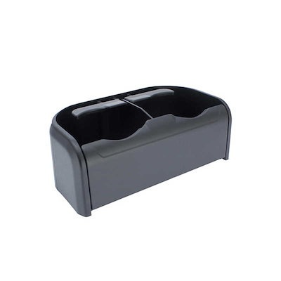 他サイト： ヤック/YAC ダブルドリンク プラストレイ ホルダー 2本収納 開閉式 小物入れ ZE-32の商品画像