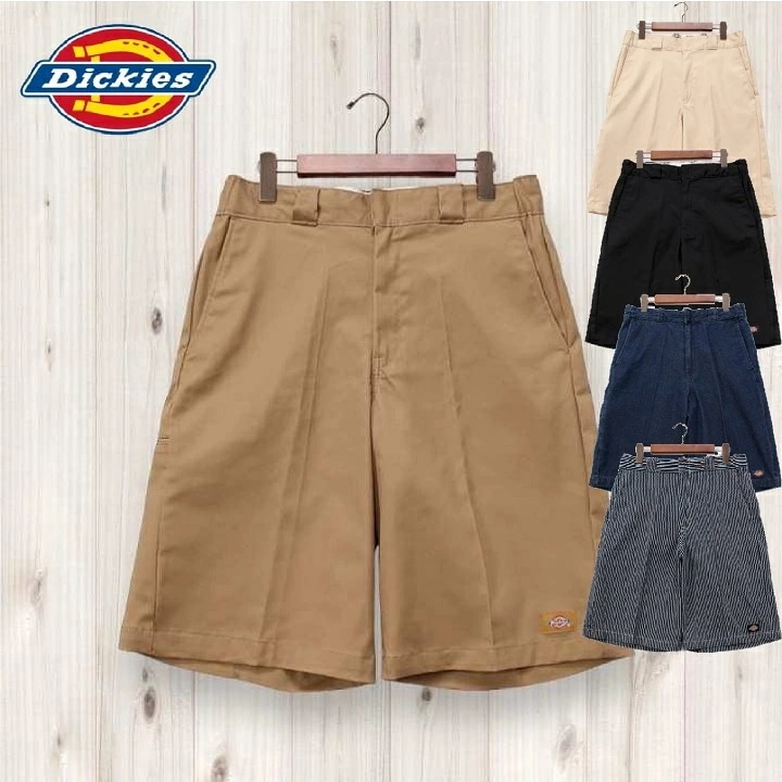 【Dickies】 DICKIES ハーフパンツ 【正規代理店商品】 5ポケット ワイド ツイル デニム ワーク ストリート ブランド ユニセックス ディッキーズハーフパンツ ディッキーズショートパ