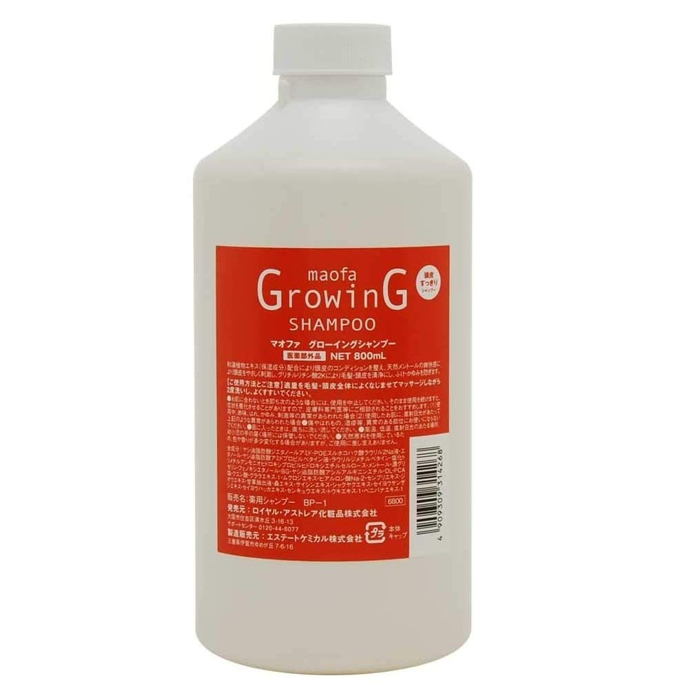 QIDUHUQI ロイヤルアストレア マオファ グローイングシャンプー 800ml レフィル 800ミリリットル (x 1)