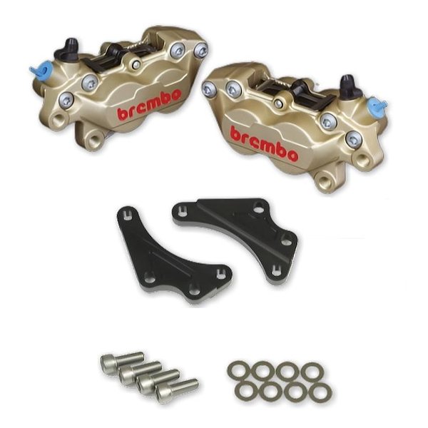 4PキャリパーKIT bremboキャスティング GD WQ24-13005BK 50,530円