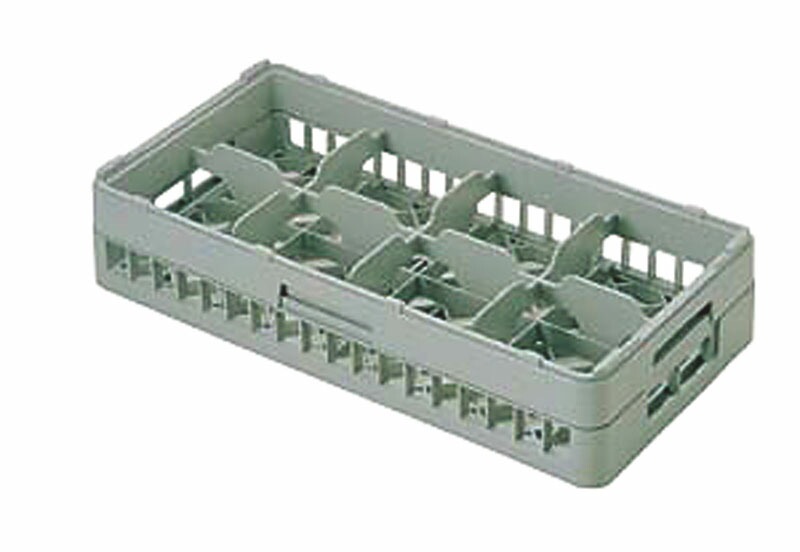 本間冬治工業 弁慶ラック ハーフサイズ グラスラック 8仕切り HG-8-115