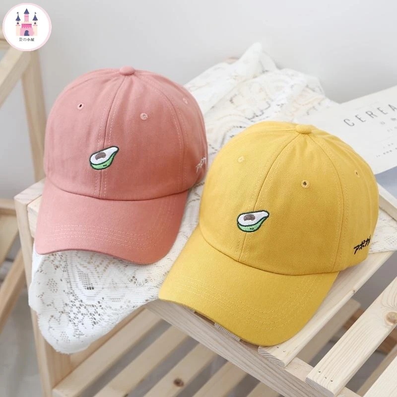 【メガ割】lucky box アボカドハンチングキャップ日系ネットレッドタイプソフトトップ野球帽韓国版レジャー日焼け止め日除け帽子女性