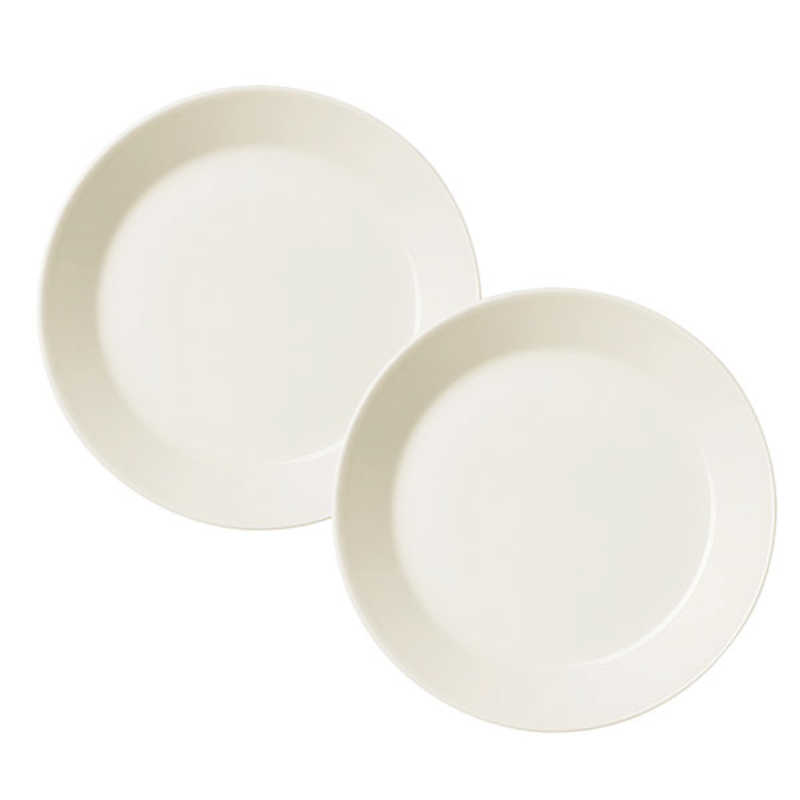 IITTALA　ティーマ プレート 皿 17cm ペアセット (2個入り) ホワイト ［正規品］　1054319