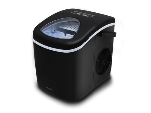 色：ブラック MTK 製氷機 小型 自動 高速 コンパクト 卓上 家庭用 最短6分 最小クラス 洗浄