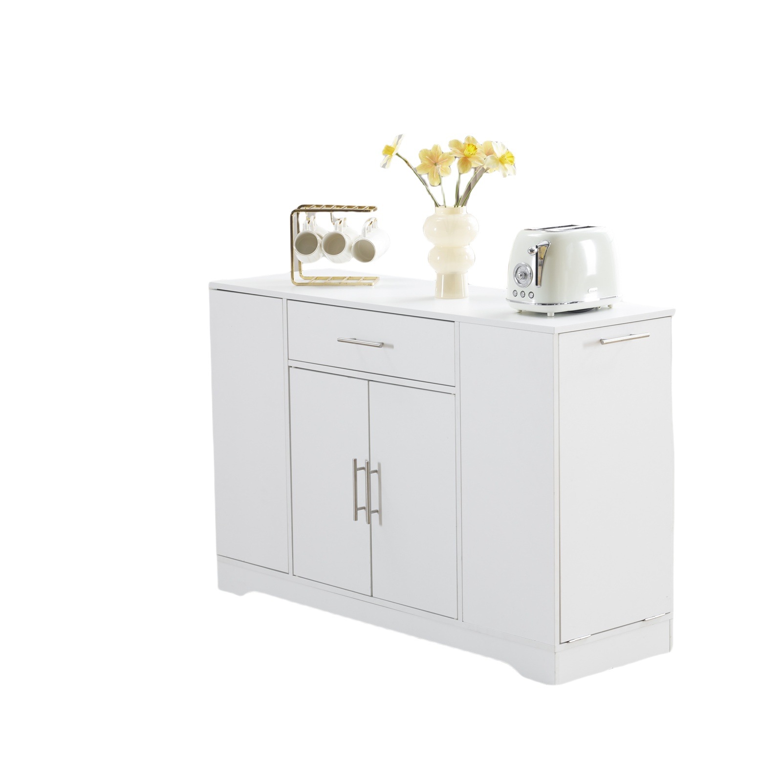 【日本国内出荷-3日で配達】 おしゃれ北欧風 キッチンキャビネット ロータイプ スリム省スペース キッチン収納棚 食器棚 レンジ台 レンジラック キッチンボード コンパクト DJYC29