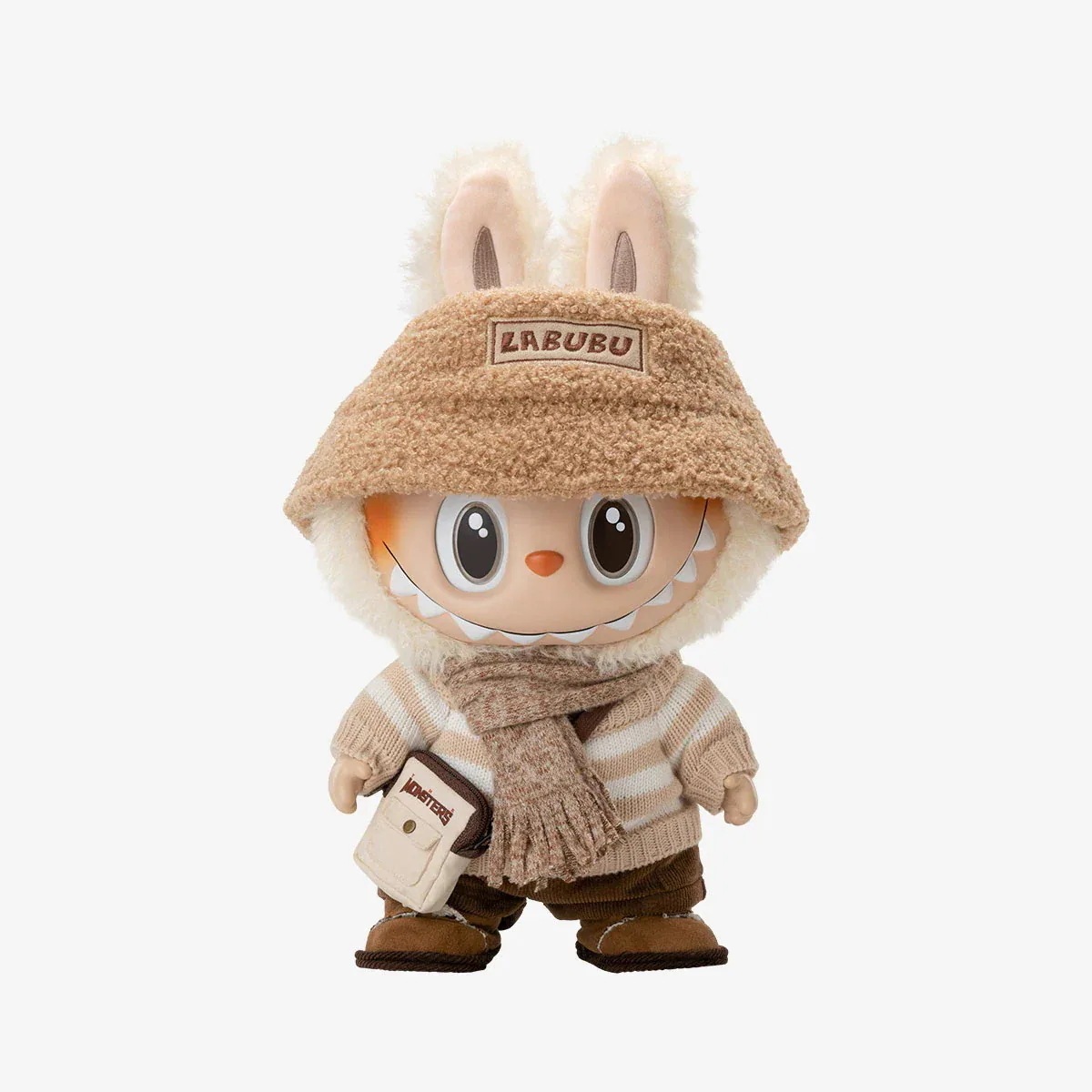 公式正規品POP MART LABUBU THE MONSTERS - DRESS BE LATTE Vinyl Plush Dollらふぶぬいぐるみガチャポン ブラインドボックス サプライズギフト