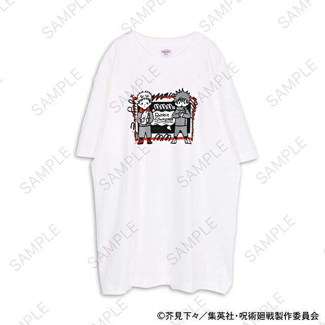 【新品/公式】 呪術廻戦_ビィズニィズ ビッグTシャツ(脱兎) 公式グッズ