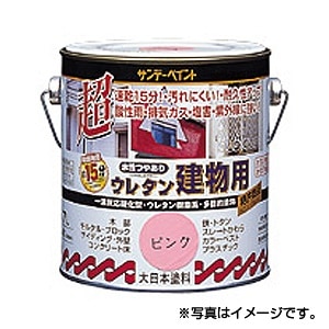送料無料サンデーペイント水性つやあり　ウレタン建物用　3L　アイボリー　1ケース2個入り代引き不可商品 K