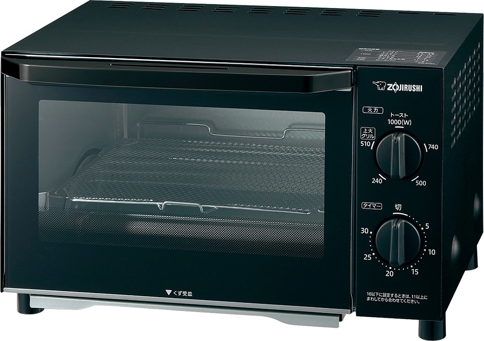 象印 EQ-AH22-BZ オーブントースター　マットブラック EQAH22BZ