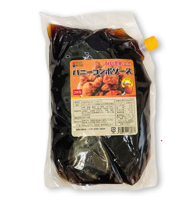 ハニーコンボソース 2kg×10袋　韓国ソース　韓国本場の味　韓国料理　韓国食品 チキンソース