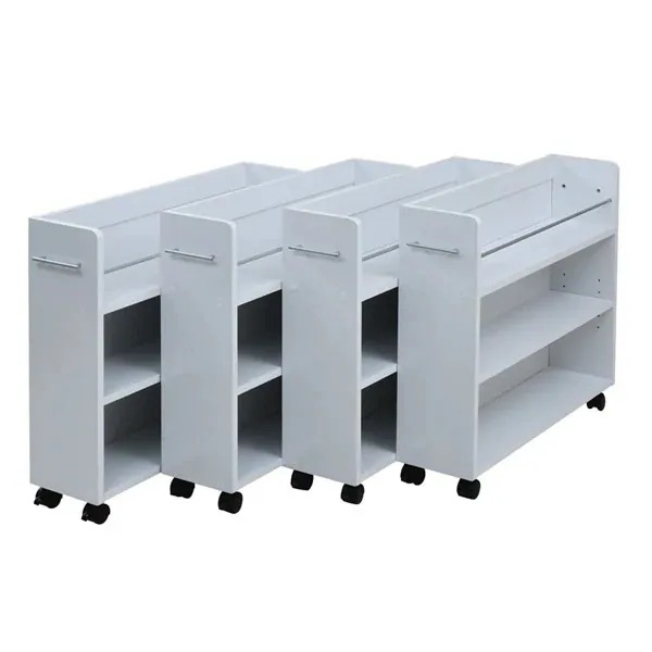 JKプラン 押入れ 収納 ラック 4個セット （1個あたり）幅19.5 奥行78.5 高さ65.5 SGT-0130SET-WH ホワイト