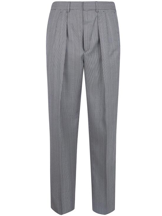 TOMFORD Men Straight Pants PLMD01 S0269 NWA BLACK WHITE