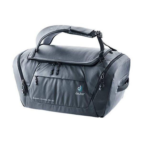 DEUTER Aviant Duffel Pro， Black， 60， 0 並行輸入品 24,850円