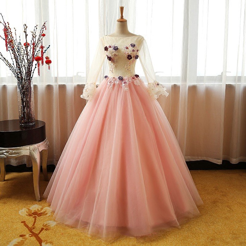 カラードレス 演奏会用ロングドレス パーティードレス ウェディングドレス ワンピース おしゃれ フォーマル お呼ばれ ピンク