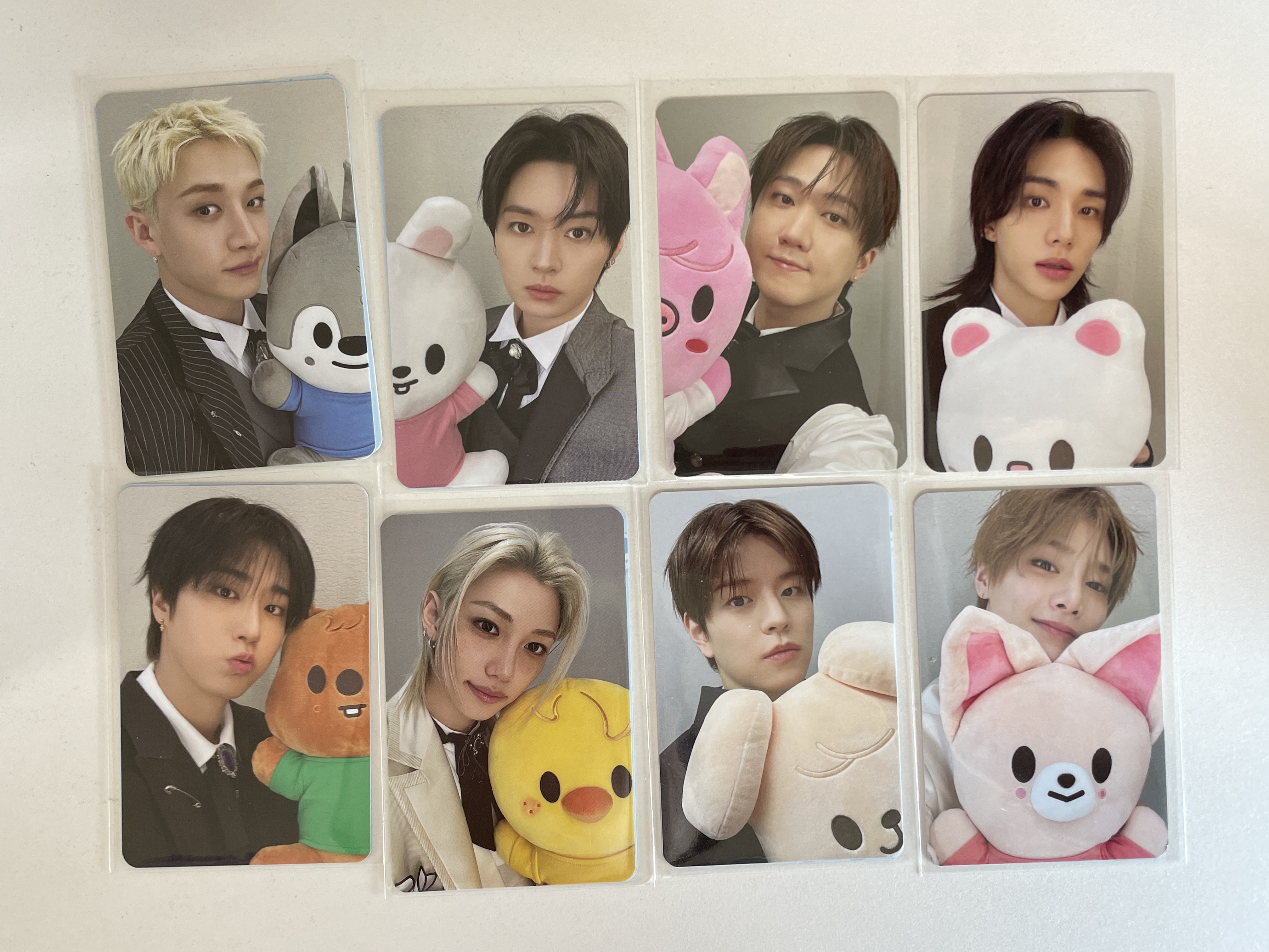 [現場訪問]Stray Kids POPUP STORE SKZOO EVERY WHERE ALL AROUND THE WORLD in SEOUL MERCH PHOTOCARD OT8 SET