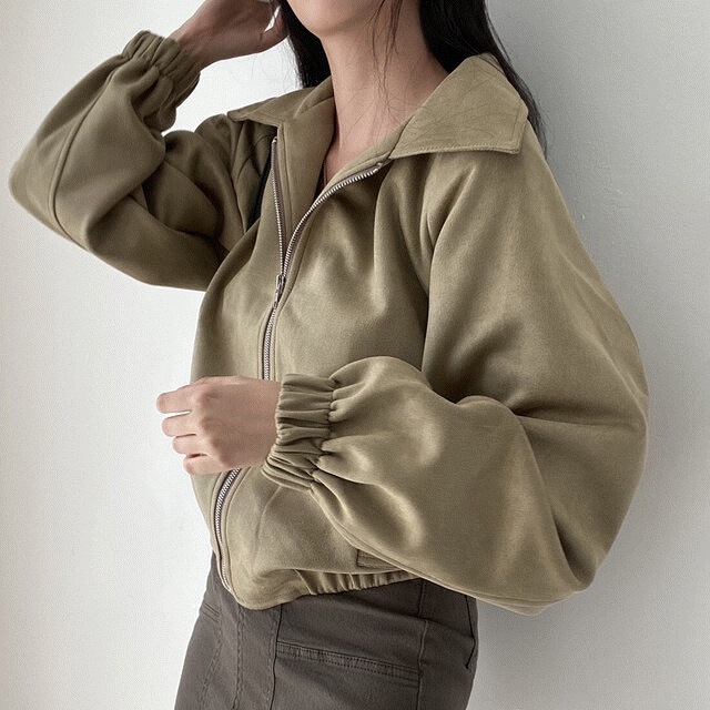 [グッドクオリティ] ウエスタン スエード ジャンパー カラー ジャケット - jp