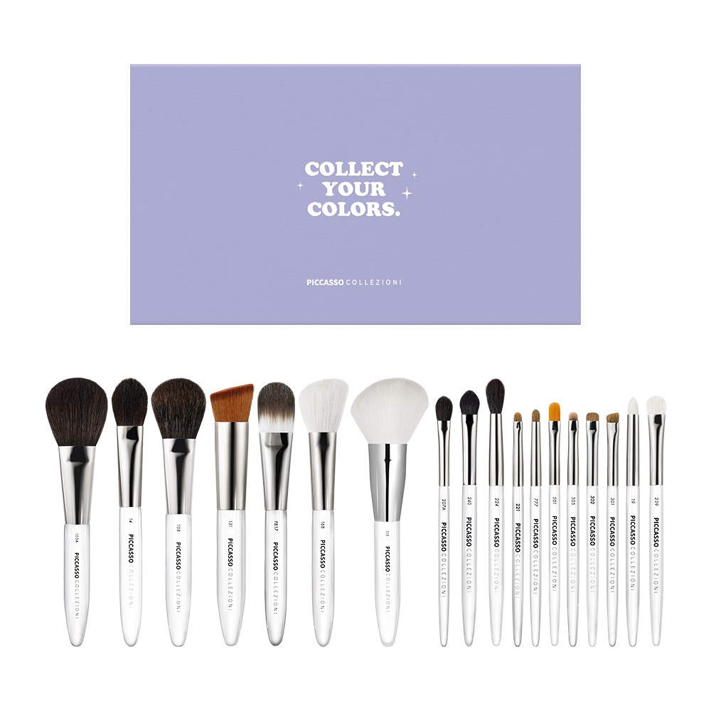ピカソコレジオニーメイクブラシ18種セット混合色1セット