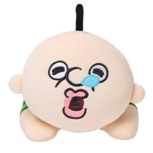 【正規品】パンパンイー もちもち 寝そべり ぬいぐるみ クッション ㅣ30cm中型/60cm大型ㅣ選択ㅣ抱き枕 人形