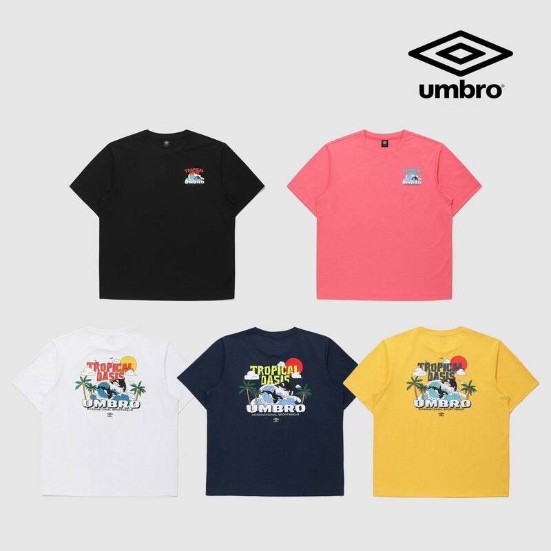 UMBRO 트로피컬 시스 돌핀 프레쉬 반팔 티셔츠 UQ223CRS59 196305 1787524 1000689646463