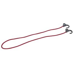 (120個セット) キャプテンスタッグ（CAPTAINSTAG） キャリー用フック付コード 120cm レッド