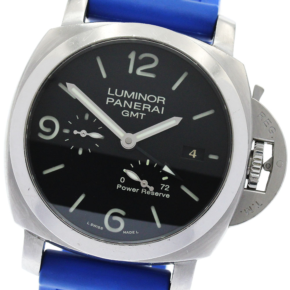 パネライ PANERAI PAM00321 ルミノール 1950 3デイズ GMT 自動巻き メンズ _882673【中古】