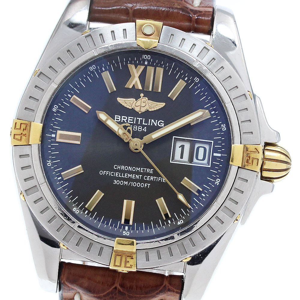 ブライトリング BREITLING B49350 コックピット デイト 自動巻き メンズ _911638【中古】