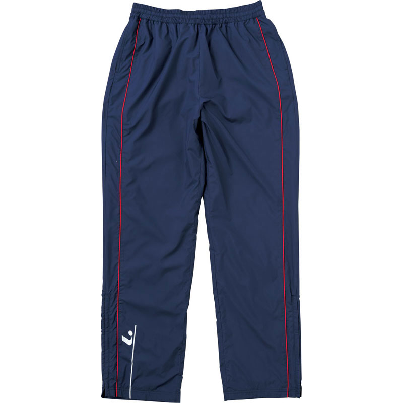 LUCENT(ルーセント) ユニセックス ウィンドウォーマーパンツ ネイビー×レッド テニス ウインドパンツ (xlw5301)