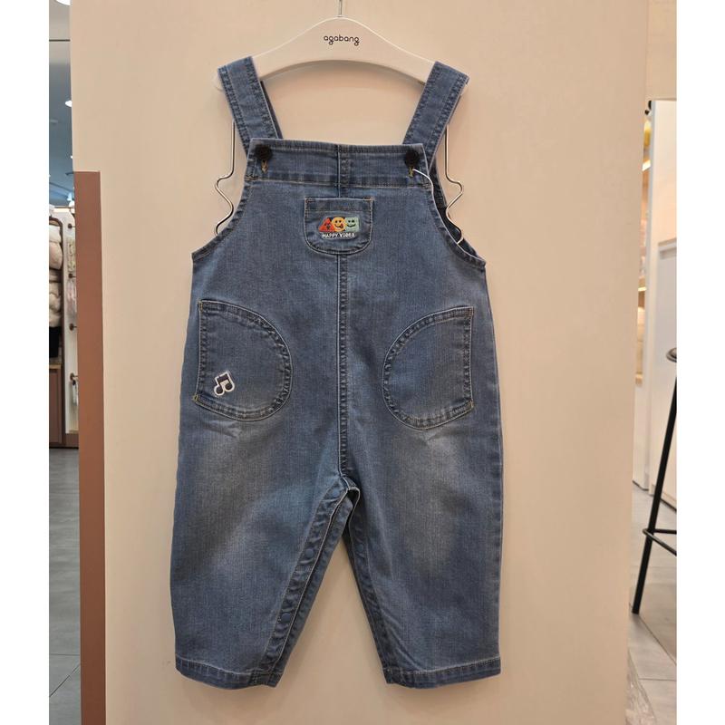 スマイルデニムオーバーオール 01T132201_US