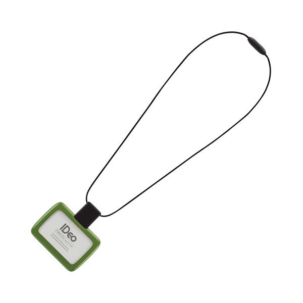 （まとめ）コクヨ IDカードホルダー（IDeoSMOOTHSTYLE）グリーン NM-R390G 1個(×5セット)