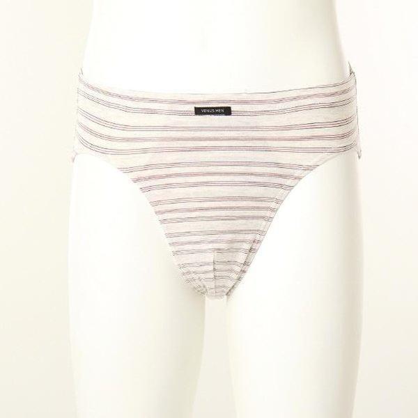 VMP4196_モーダルスパンストライプメンズブリーフセット