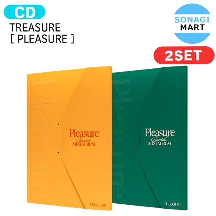 国内発送 [当店限定特典付] TREASURE [ PLEASURE ] 2種セット SPECIAL MINI ALBUM / 1次予約