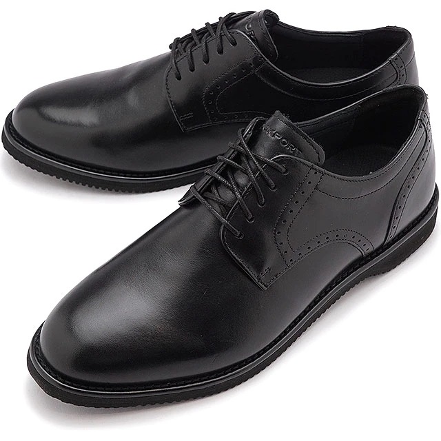 レザーシューズ ドレスポーツ ヘリテージ プレーン トゥ [CI9716W] Dressports Heritage Plain Toe メンズ 革靴 ワイドワイズ ビジネス Black 黒 ブラック