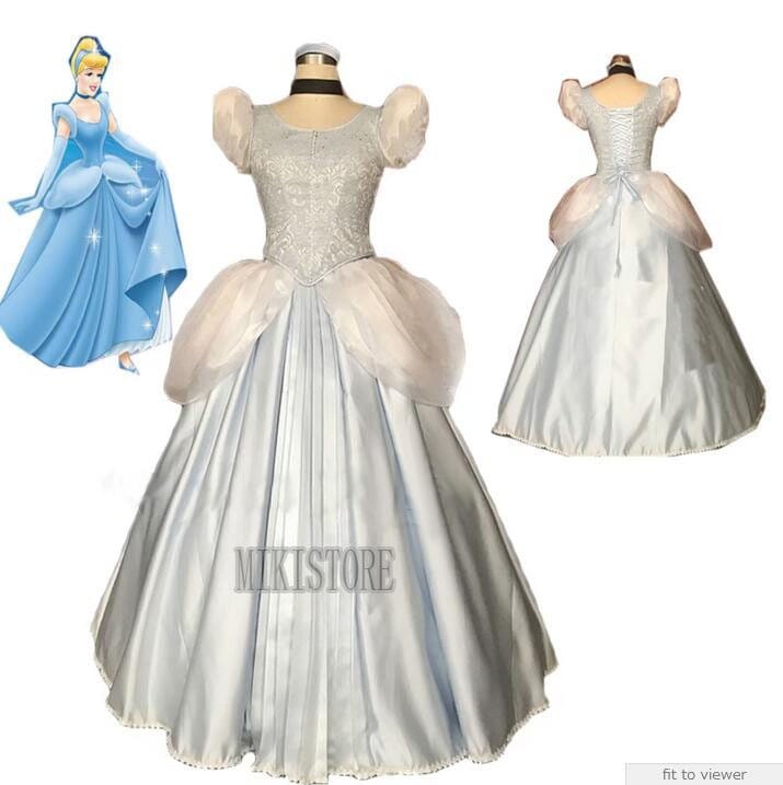 新作入荷コスチュームシンデレラ ドレス Cinderella コスプレ衣装 プリンセスドレス 結婚式 発表会 文化祭 学園祭 演劇服装 コスチューム ロングドレスコスプレ