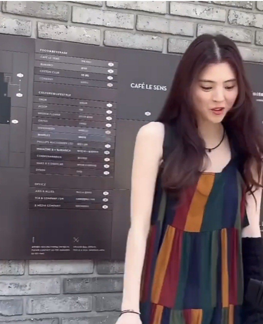 [ハンソヒ着用] After monday - color mix dress