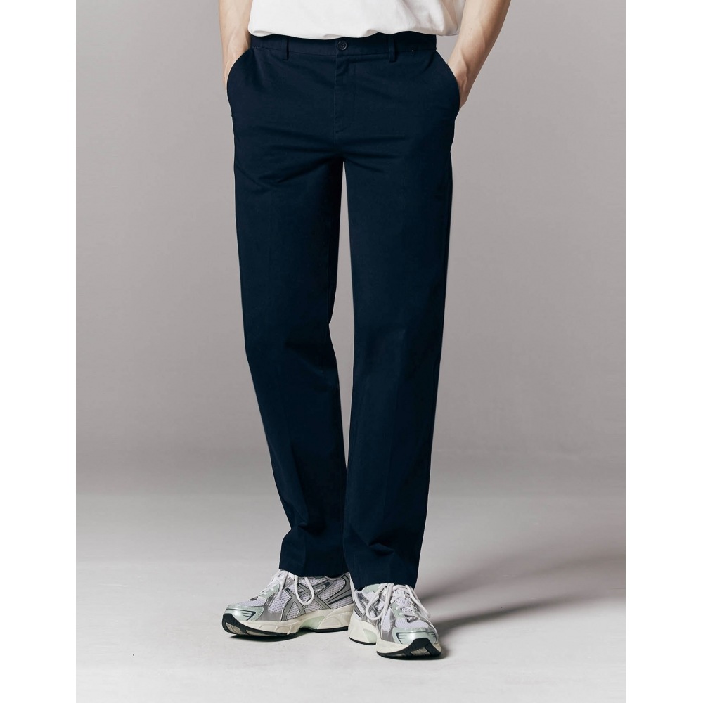 GIORDANO 113923 MWウルトラストレッチ隠しバンディングチノ_5color