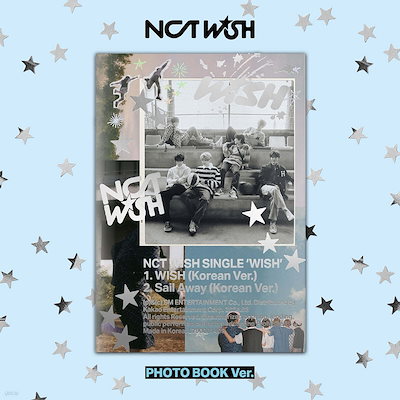 NCT WISH - WISH / SINGLE ALBUM (Photobook Ver.) 【withmuuラッキー...のサムネイル