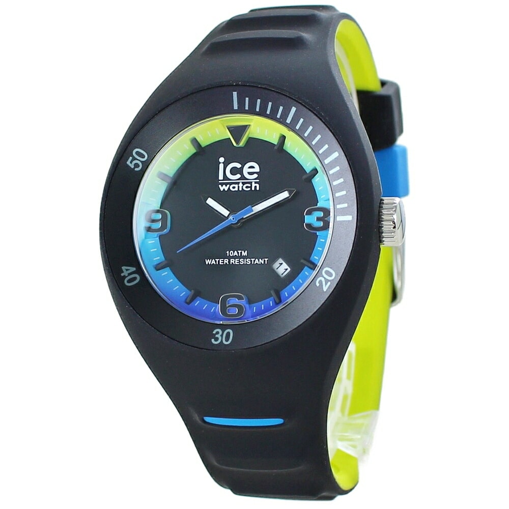 アイスウォッチ 腕時計 手表 メンズ レディース ブラック ライム 43mm ICEWATCH インスタ SNS 当店人気 防水 海外 旅行 出張 留学 ハワイ 沖縄 グアム レジャー 実用的 ギフト
