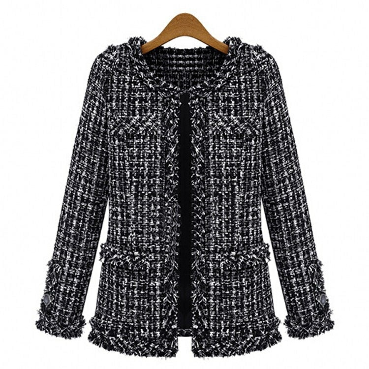 人気爆発S~5Lあったか ゆったり らくらく ジャケットコート ジャケット ハーフコート アウター 通学 通勤 旅行 お出かけ 小さいサイズ から 大きいサイズ おしゃれ！豪華ツイード生地の定番