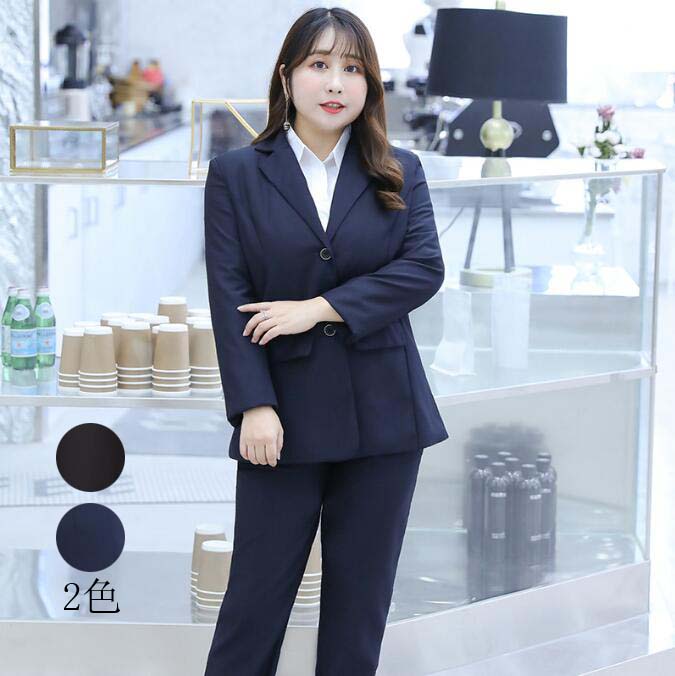 パンツスーツ レディーススーツセレモニースーツ 体型カバー ビジネススーツ レディース 洗える セットアップ リクルート 就活 ビジネス リクルートスーツ 大きいサイズ フォーマルスーツ 黒 ママスー