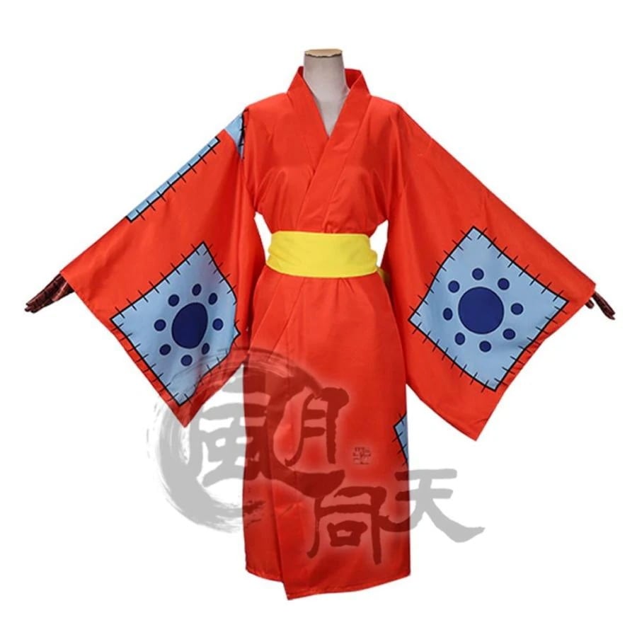 2点購入で1OO円オフ 激安販売 ハロウイン 変装 アニメ コスプレ衣装 浴衣 着物 和服 モンキー・D・ルフィ ルフィ ワノ国 ワンピース PIECE ONE