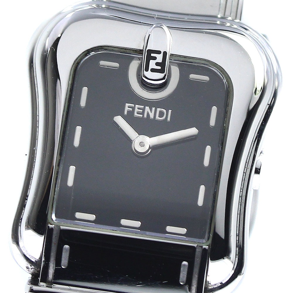 大人気 クォーツ 3800L FENDI FENDIフェンディ レディース 保証書付き_748791【中古】 良品 その他 ブランド腕時計