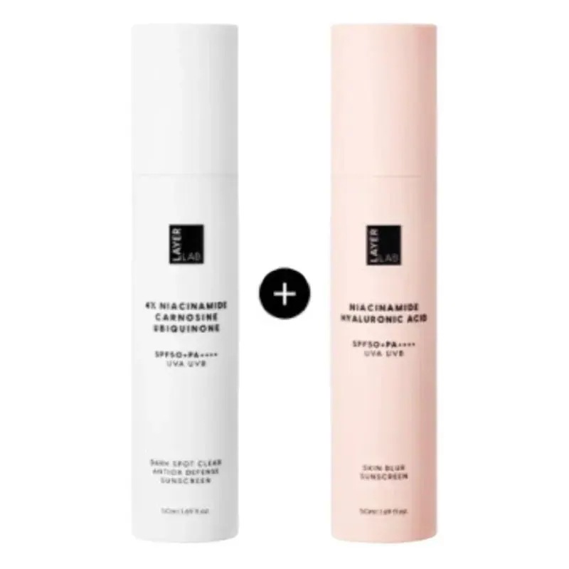 [25SS/新作](1+1)トリプルクリア日焼け止め 50ml SPF50+ PA++++ / ヒアルブラー日焼け止め 50ml SPF50+ PA++++