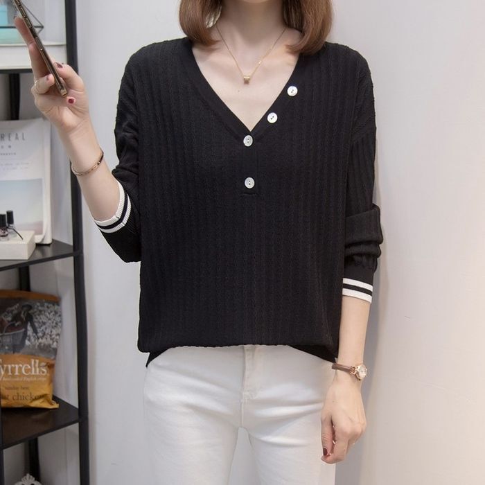 トップス ニットソー セーター カーディガン ショート丈 ミディアム丈 半端丈 長袖 Vネック ストレート 前開き ボタン ニット かわいい 大人可愛い きれいめ シンプル カジュアル 大人 上品